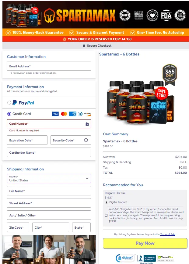 spartamax order